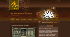 Desktop Screenshot of ampthillantiquesemporium.co.uk